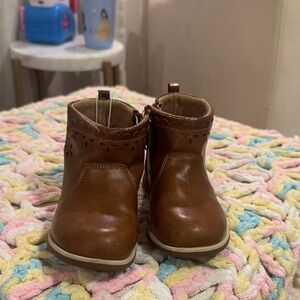 Stride Rite Tan Kids Boots